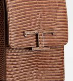 Túi Nữ Tod's T Timeless Bag Leather Micro 'Brown' 