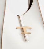  Túi Nữ Tod's T Timeless Hobo Bag Leather Medium 'White' 