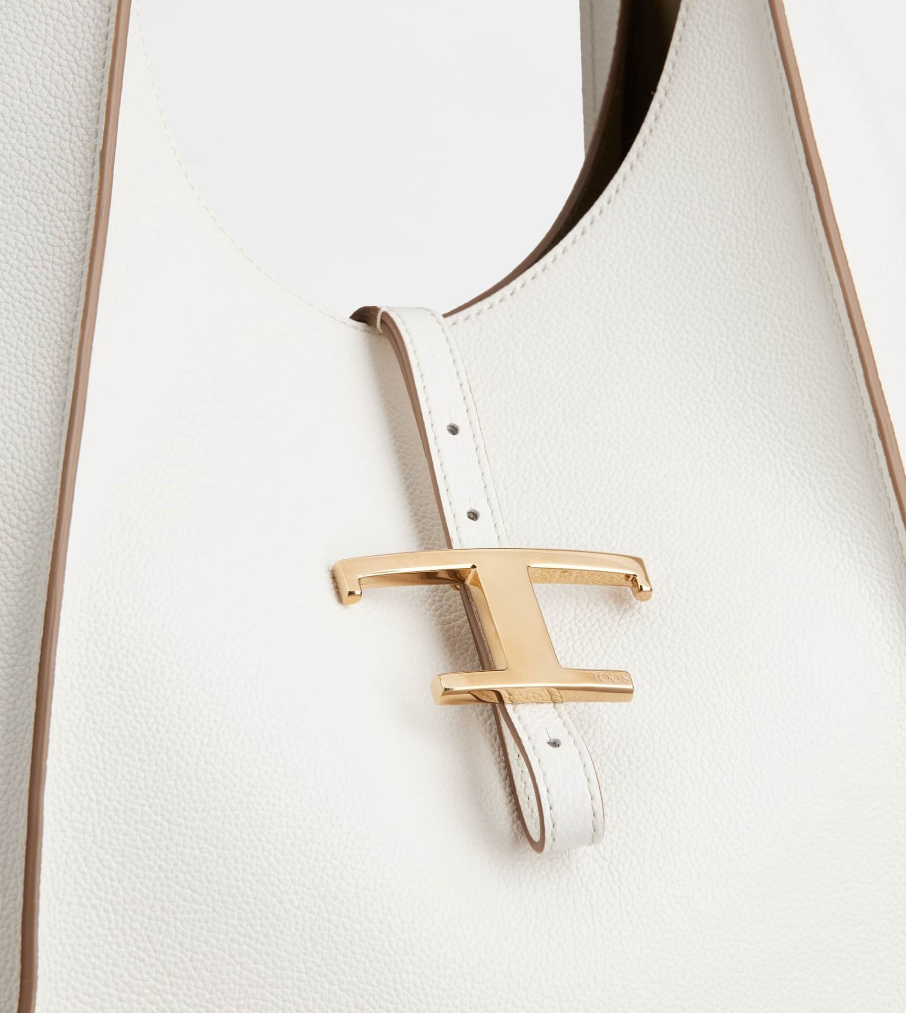  Túi Nữ Tod's T Timeless Hobo Bag Leather Medium 'White' 