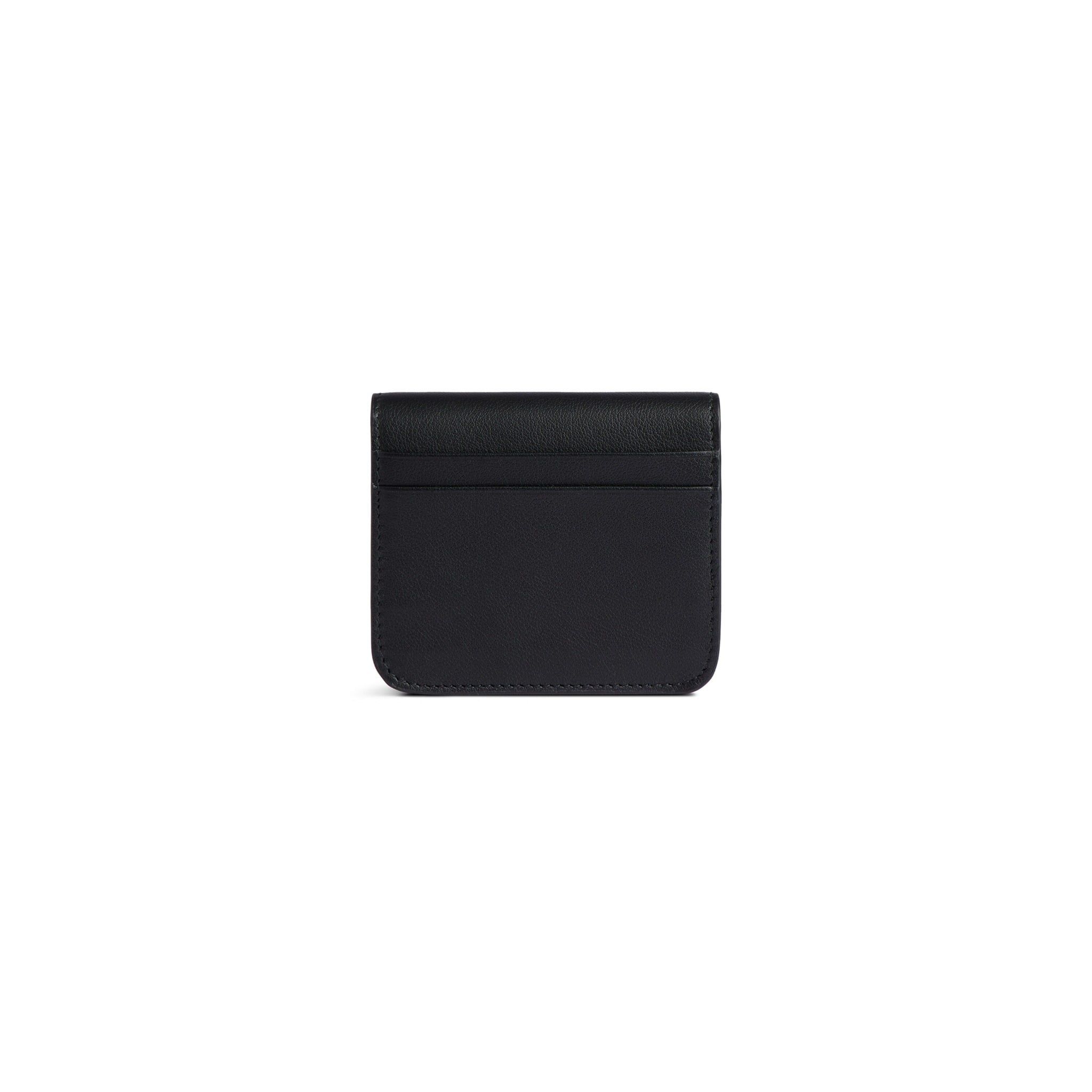  Ví Balenciaga Cash 2.0 Flap Coin Card Holder 'Black' 
