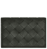  Ví Bottega Veneta Intrecciato Business Card Case 'Dark Green' 