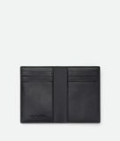  Ví Bottega Veneta Intrecciato Flap Card Case 'Black' 