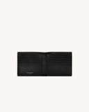  Ví Nam Saint Laurent Tiny Cassandre East/West Wallet 'Black' 