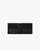  Ví Nam Saint Laurent Tiny Cassandre East/West Wallet 'Black' 