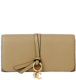  Ví Nữ Chloe Alphabet Wallet With Flap 'Pottery Green' 