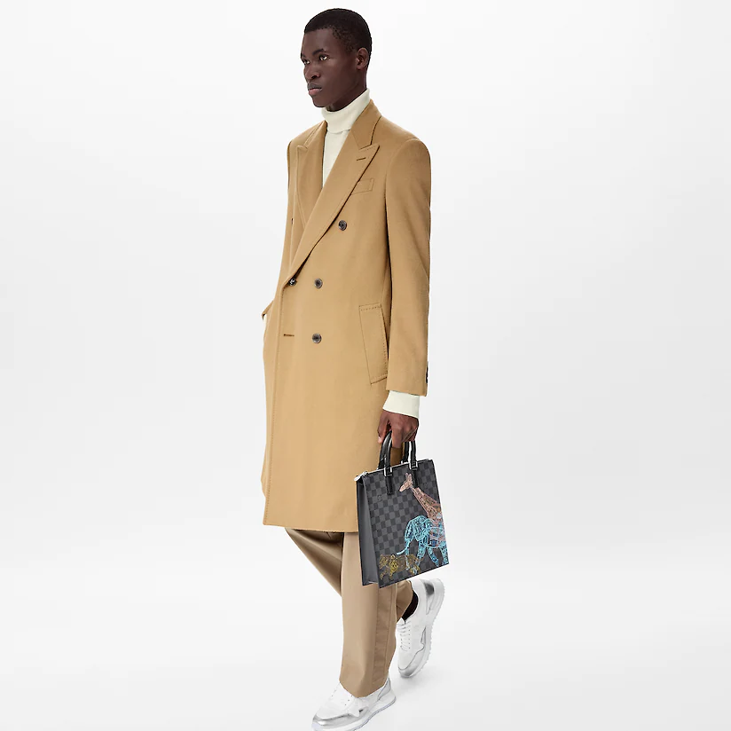  Túi Nam Louis Vuitton Nam Sac Plat Cross Damier 'Graphite Canvas' 