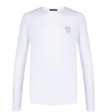  Áo Nam Versace Medusa Print Long-Sleeve T-Shirt 'White' 