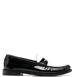  Giày Nữ Saint Laurent Le Loafer 'Black White' 