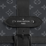  Balo Nam Louis Vuitton Saumur 'Monogram Black' 