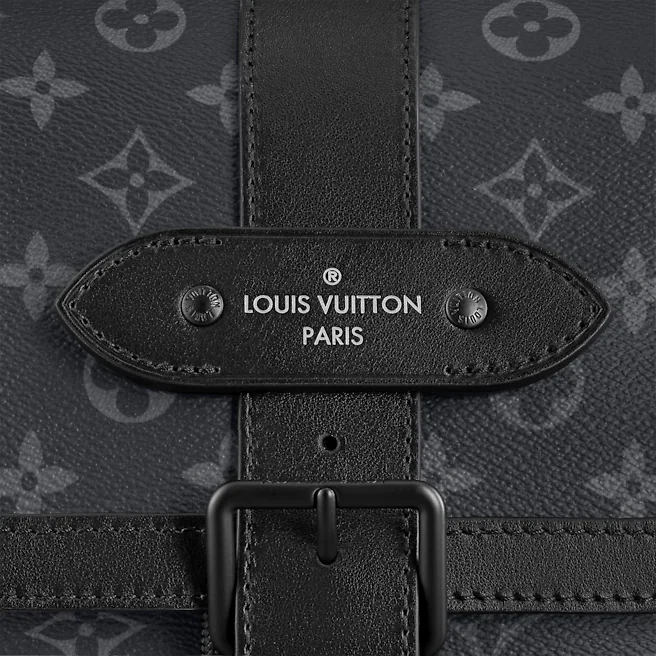  Balo Nam Louis Vuitton Saumur 'Monogram Black' 