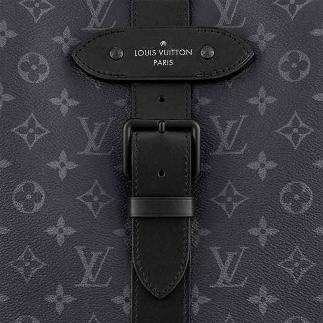  Túi Nam Louis Vuitton Saumur Tote 'Monogram Black' 
