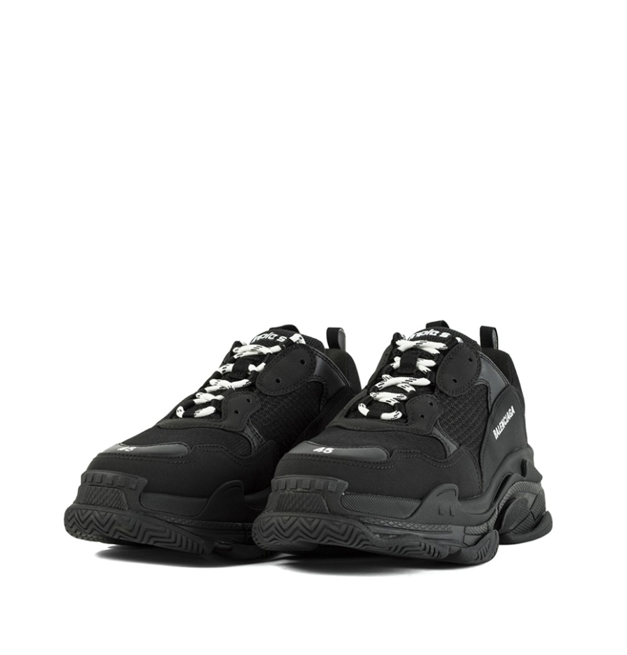  Giày Balenciaga Triple S Trainers 'Black' 