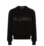  Áo Nam Alexander McQueen Embroidered Knit 'Black' 