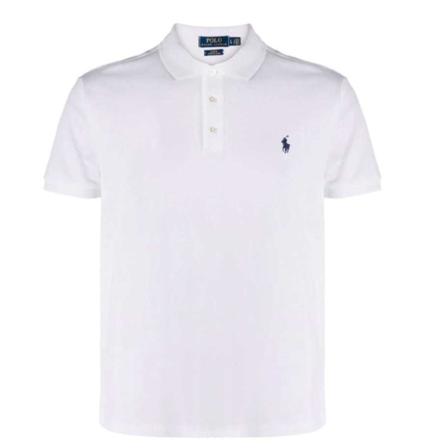  Áo Nam Polo Ralph Lauren Slim Fit 'White' 