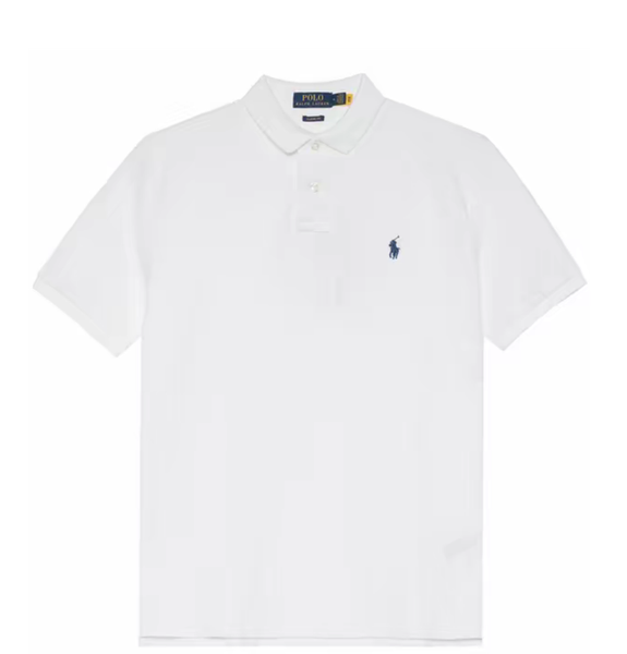  Áo Nam Polo Ralph Lauren Slim Fit 'White' 