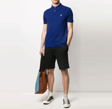  Áo Nam Polo Ralph Lauren SlimFit Cotton Piqué 'Blue' 