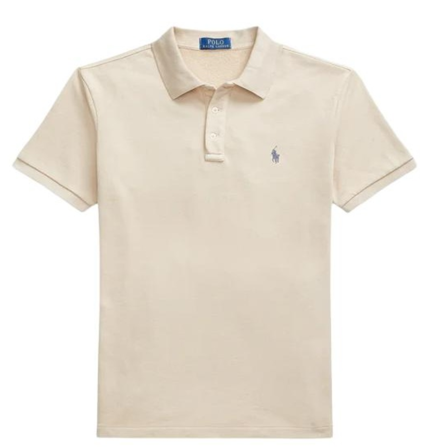 Áo Nam Polo Ralph Lauren Terry Custom Slim Fit 'Beige' 