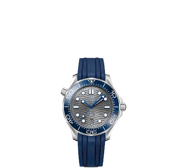  Đồng Hồ Nam Omega Seamaster Automatic Grey Dial 'Blue' 
