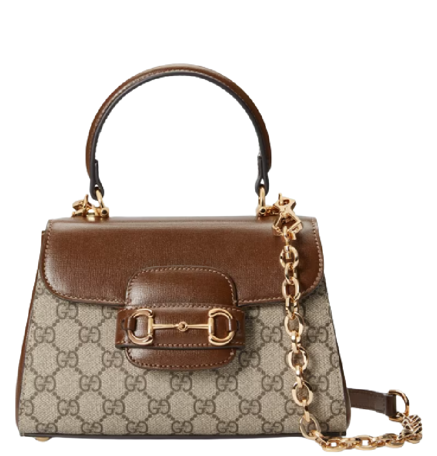 Túi Nữ Gucci Horsebit 1955 Mini Bag 'Light-Brown' 