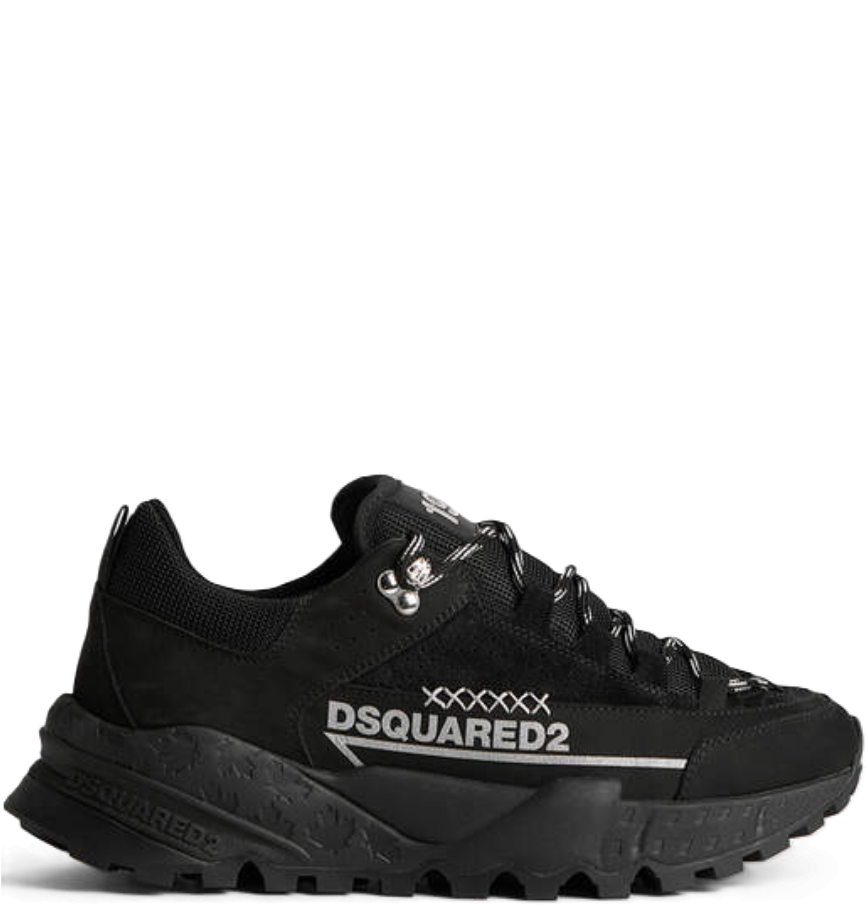 Giày Nam Dsquared2 Free Sneakers 'Black' SNM0324016048832124 LUXITY