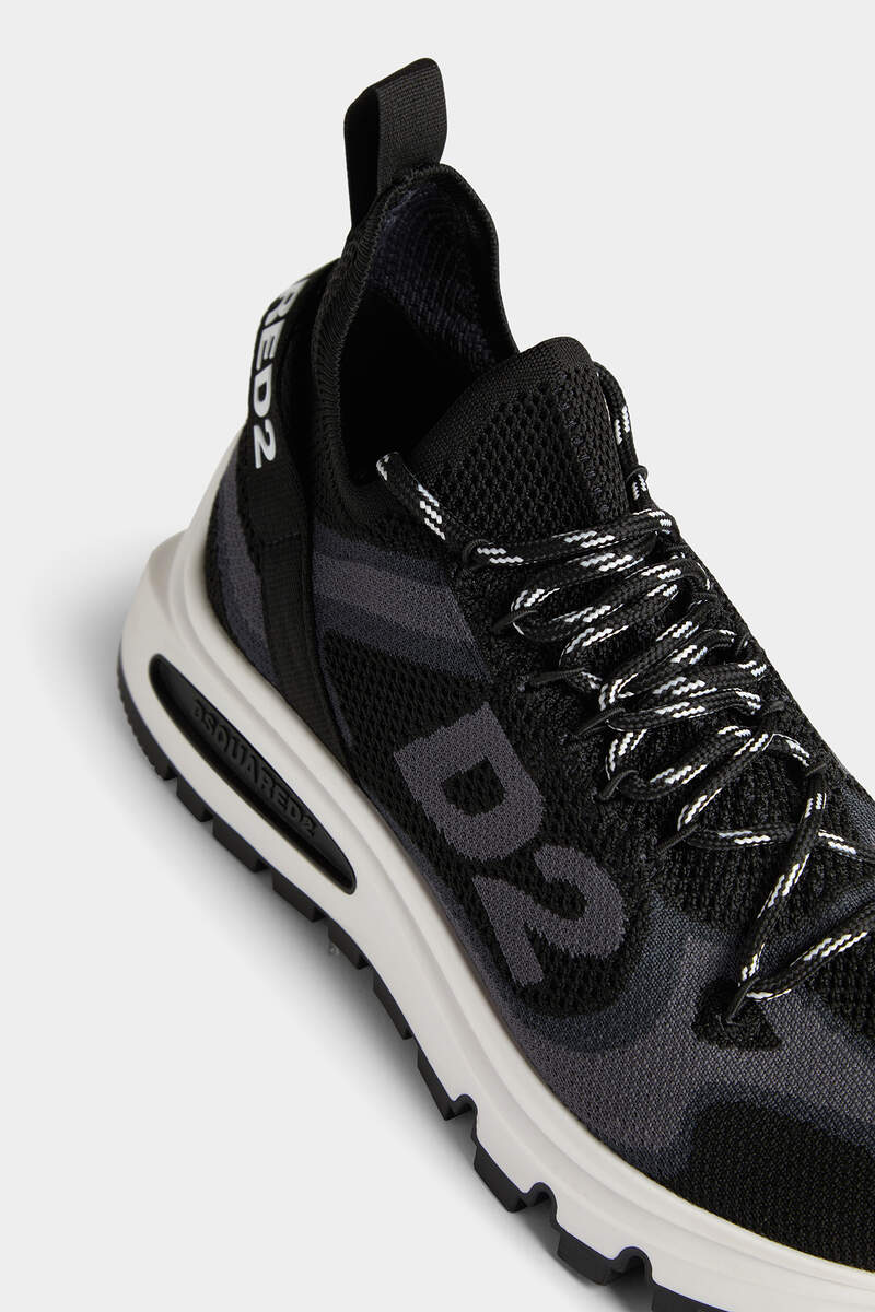  Giày Nam Dsquared2 Run Ds2 'Black' 