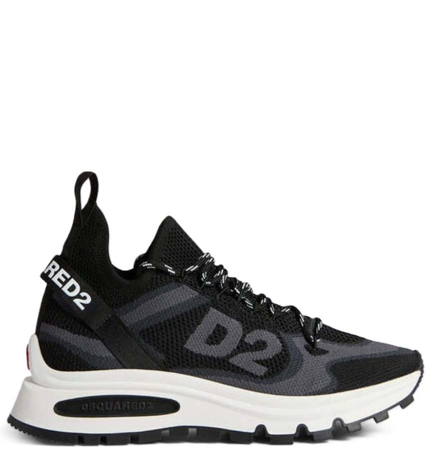  Giày Nam Dsquared2 Run Ds2 'Black' 