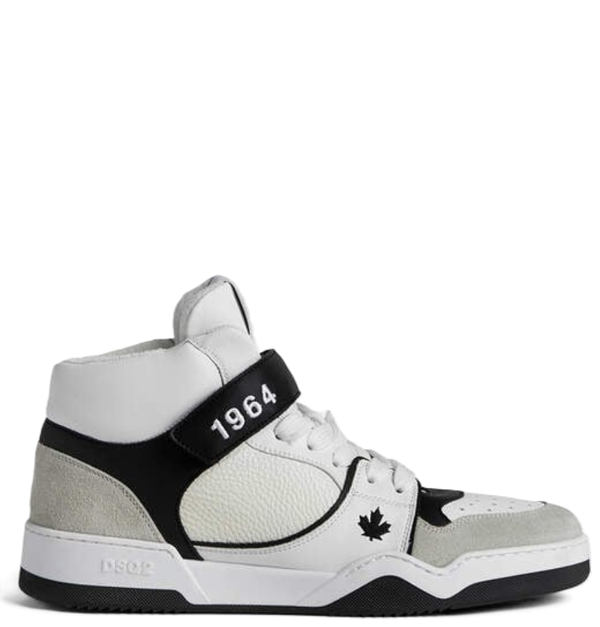  Giày Nam Dsquared2 Spiker 'Black' 