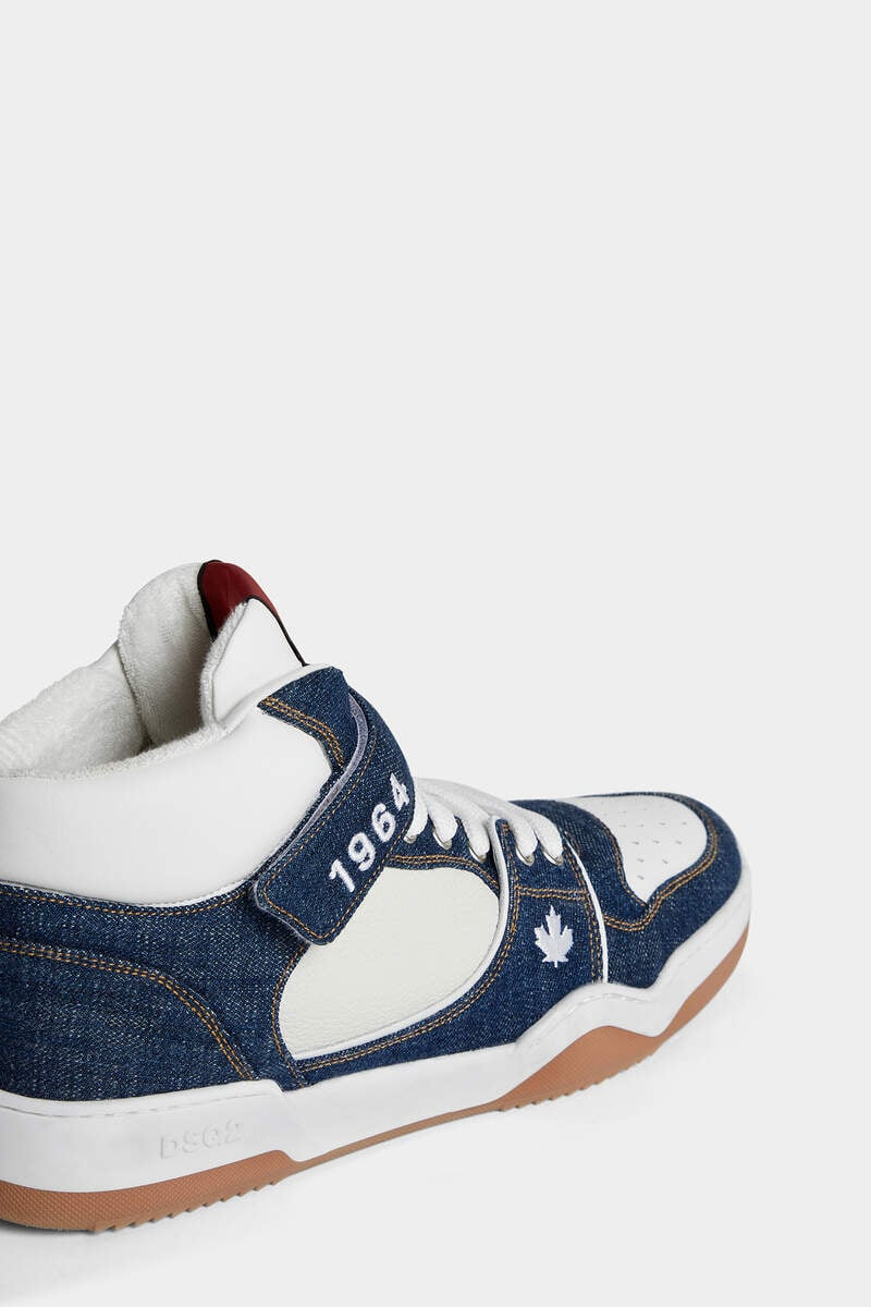  Giày Nam Dsquared2 Spiker 'White' 