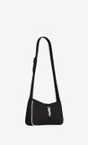  Túi Nam Saint Laurent Le 5 À 7 Crossbody Bag In Econyl Regenerated Nylon 'Black White' 