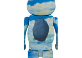  Mô Hình Bearbrick Rene Magritte 'The Castle of the Pyrenees' 