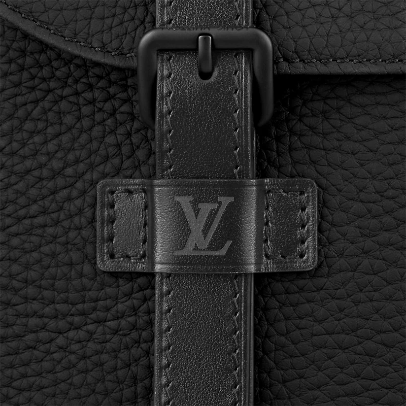  Túi Nam Louis Vuitton Christopher Messenger Taurillon Leather 'Black' 
