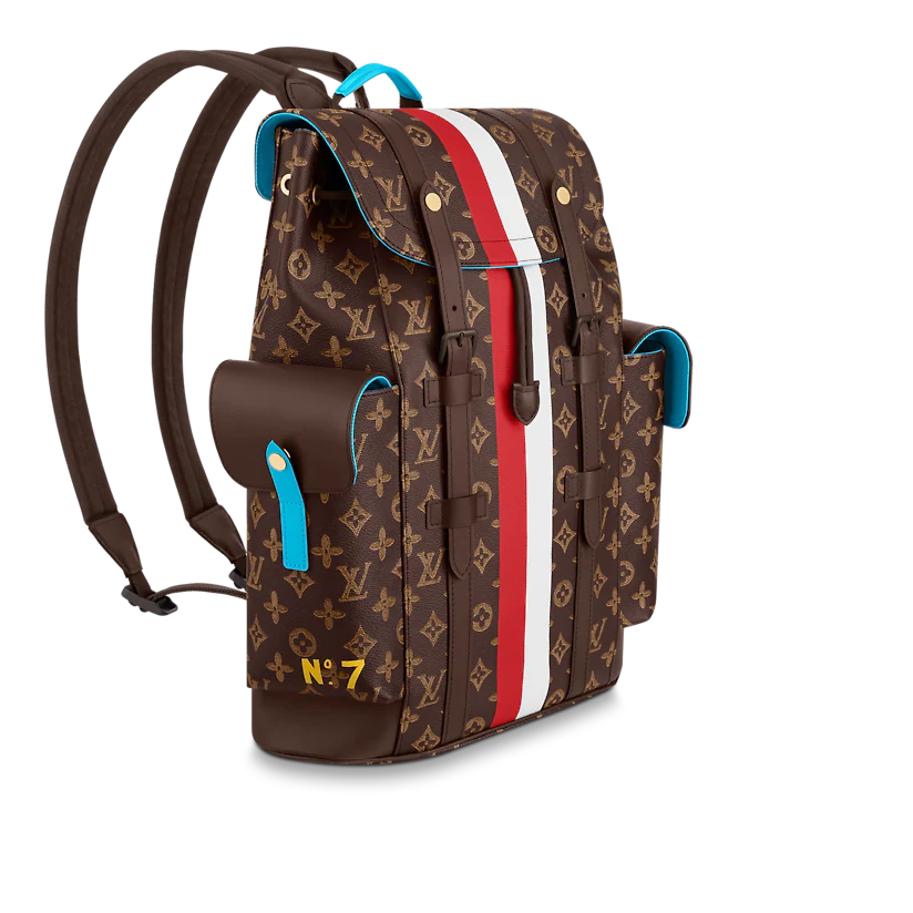  Balo Nam Louis Vuitton Christopher PM Cowhide Leather 'Brown' 