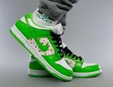  Giày Nike Sb Dunk Low Supreme Stars Mean 'Green' 