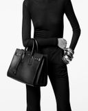  Túi Nữ Saint Laurent Sac De Jour Small In Brushed Leather 'Black' 