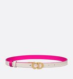  Thắt Lưng Nữ Dior Reversible Saddle Belt 'Rani Pink Latte' B0335CWGA-M45E 