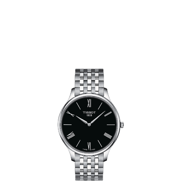  Đồng Hồ Nam Tissot Tradition 5.5 Black Dial Men's Watch 'Silver' 