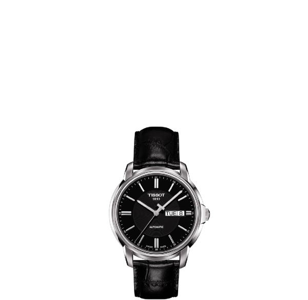  Đồng Hồ Nam Tissot Automatic III Black Dial 'Black' 