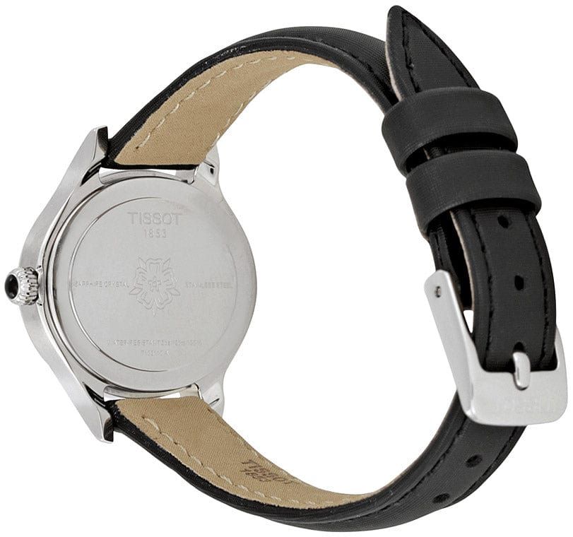  Đồng Hồ Nam Tissot Bella Ora Piccola 'Black' Dial 
