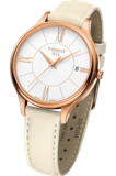  Đồng Hồ Nữ Tissot Bella Ora White Dial Leather 'White' 