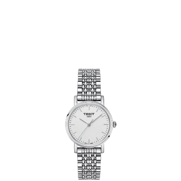  Đồng Hồ Nữ Tissot Everytime Quartz Silver Dial 'Silver' 