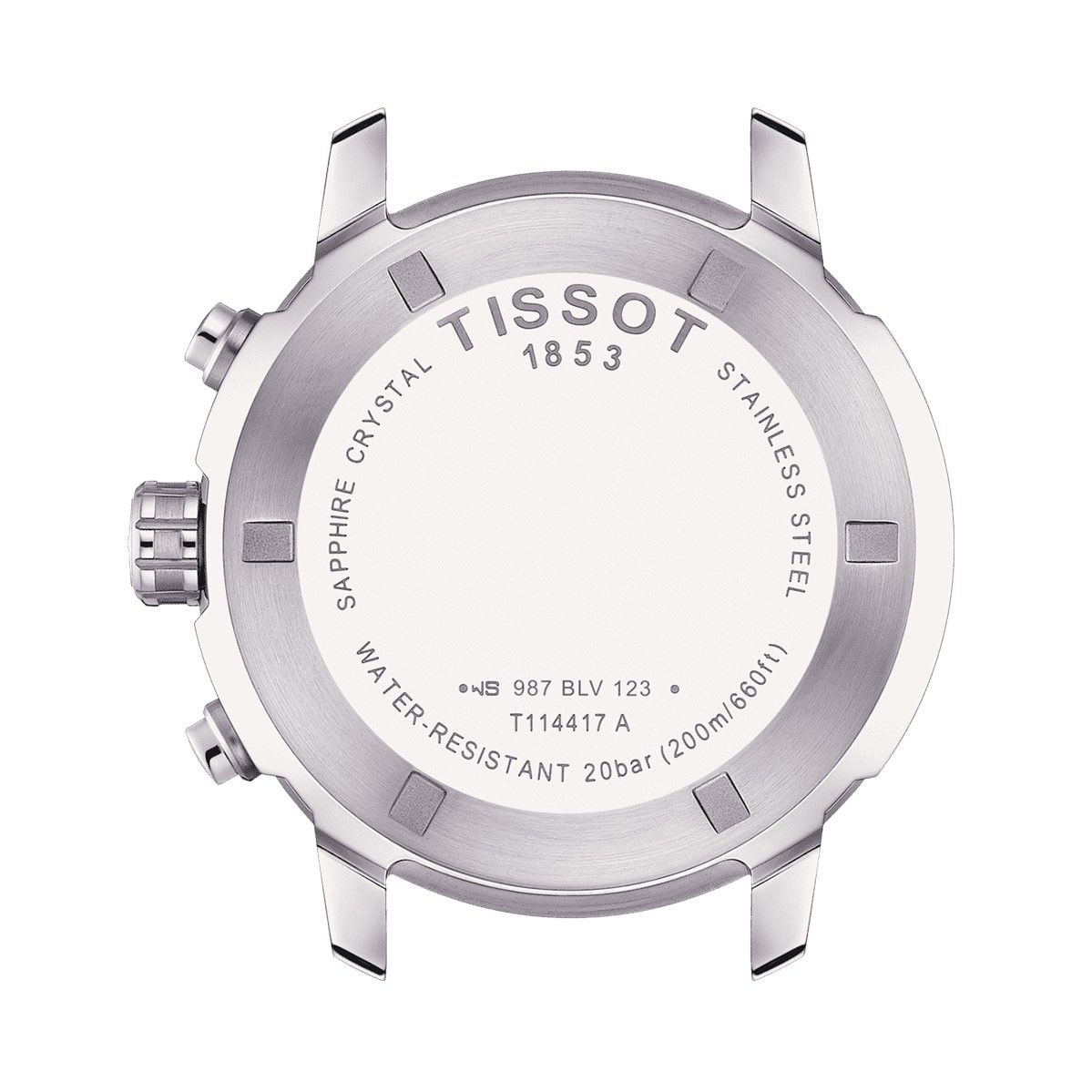  Đồng Hồ Nam Tissot PRC 200 Chronograph Quartz 'Silver' Dial 