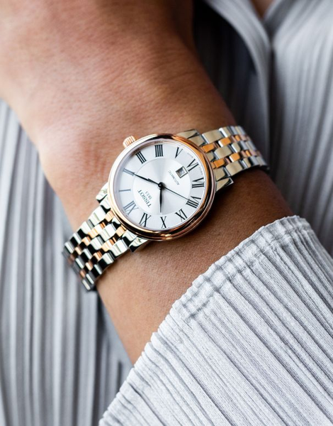  Đồng Hồ Nam Tissot Carson Premium Quartz Silver Dial 