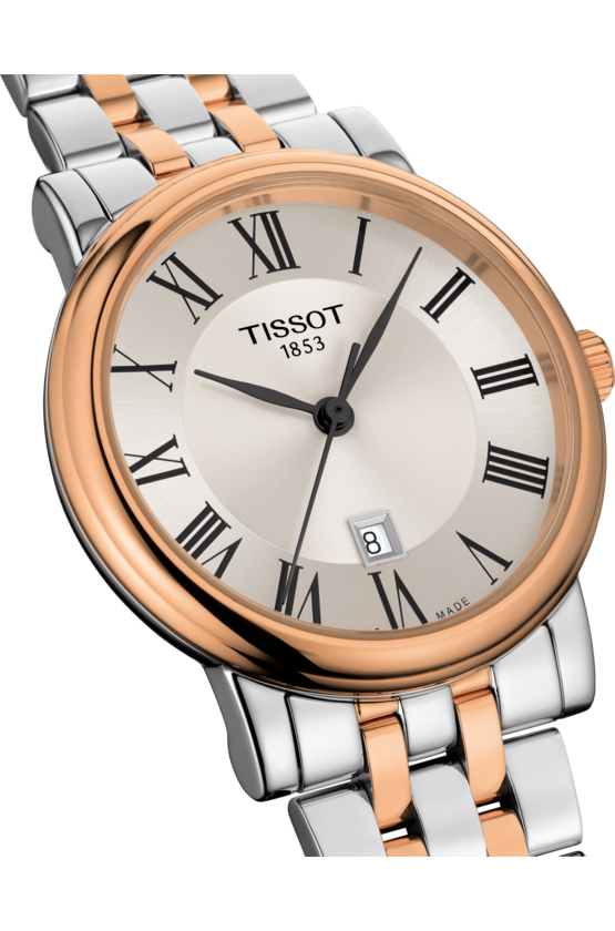  Đồng Hồ Nam Tissot Carson Premium Quartz Silver Dial 
