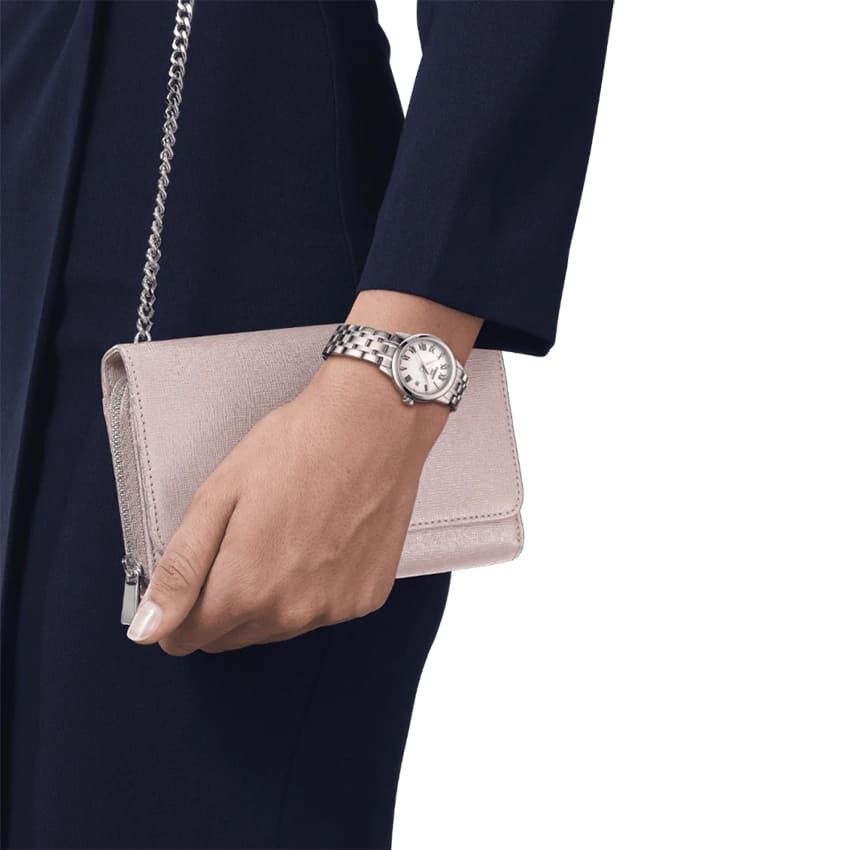  Đồng Hồ Nữ Tissot Classic Dream Lady Quartz 'White' Dial 