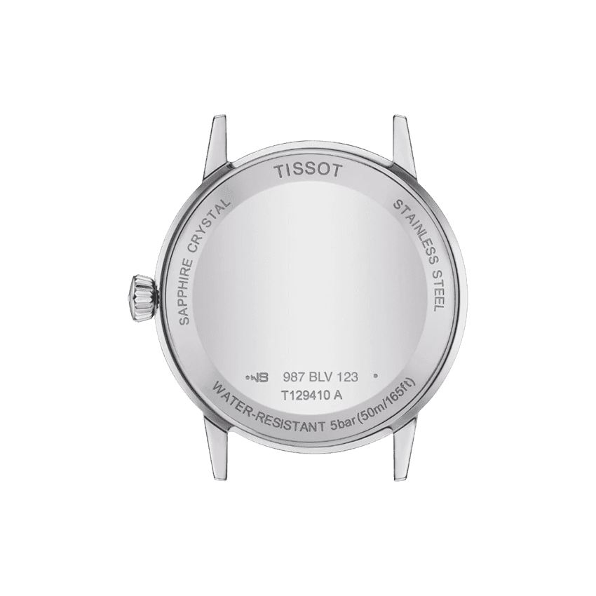  Đồng Hồ Nam Tissot T-Classic Quartz 'White' Dial 