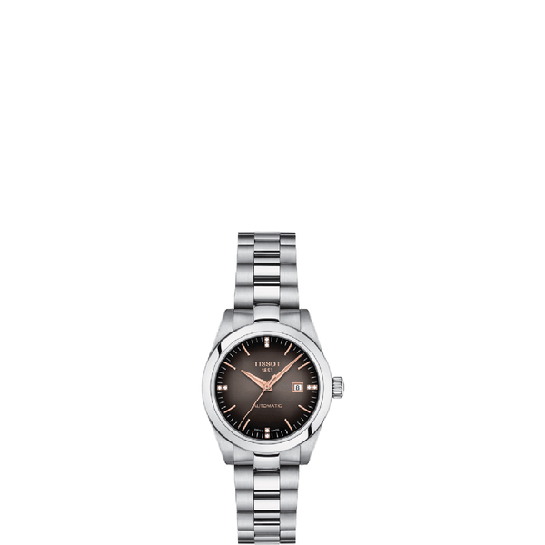  Đồng Hồ Nữ Tissot T-My Lady Automatic Diamond Anthracite Gradient Dial 'Silver' 