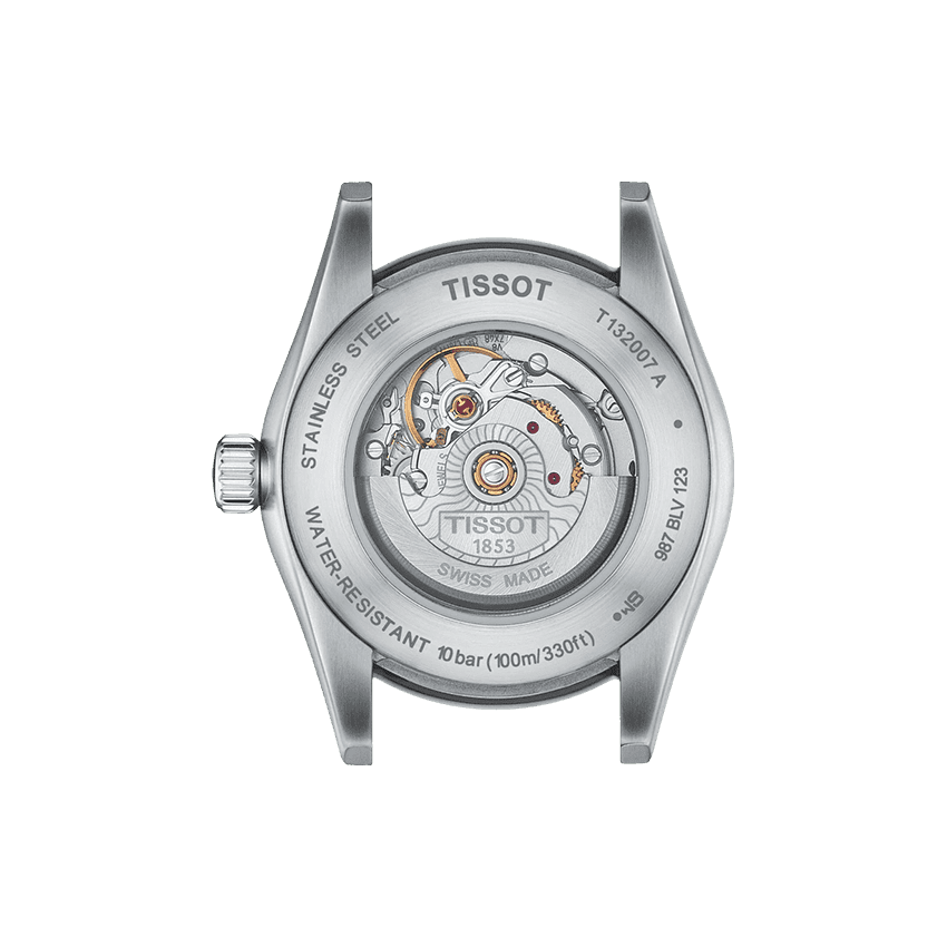  Đồng Hồ Nữ Tissot Automatic Diamond White Mother of Pearl Dial 