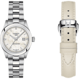  Đồng Hồ Nữ Tissot Automatic Diamond White Mother of Pearl Dial 