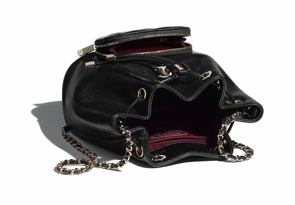  Túi Nữ Chanel Bucket Bag Calfskin 'Black' 