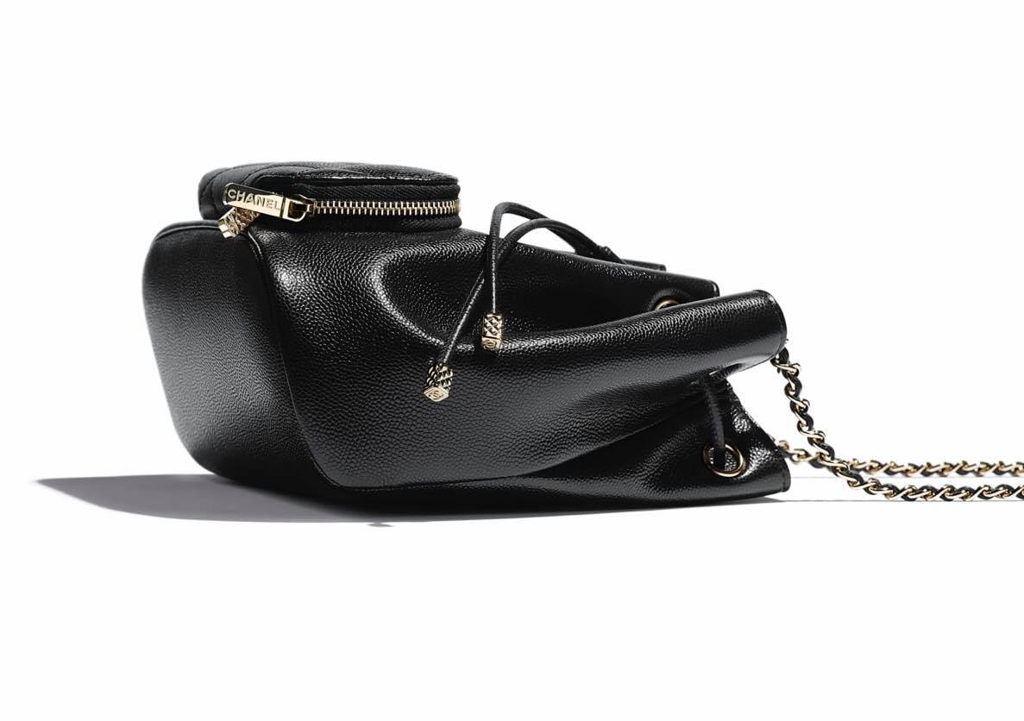  Túi Nữ Chanel Bucket Bag Calfskin 'Black' 